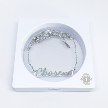 Chosen Christian Necklace with Leaf Symbol