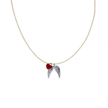 Angel Wing Necklace Customized - Customer's Product with price 39.99 ID pAMGJfYMWJK_t0e8rHNCkFRO