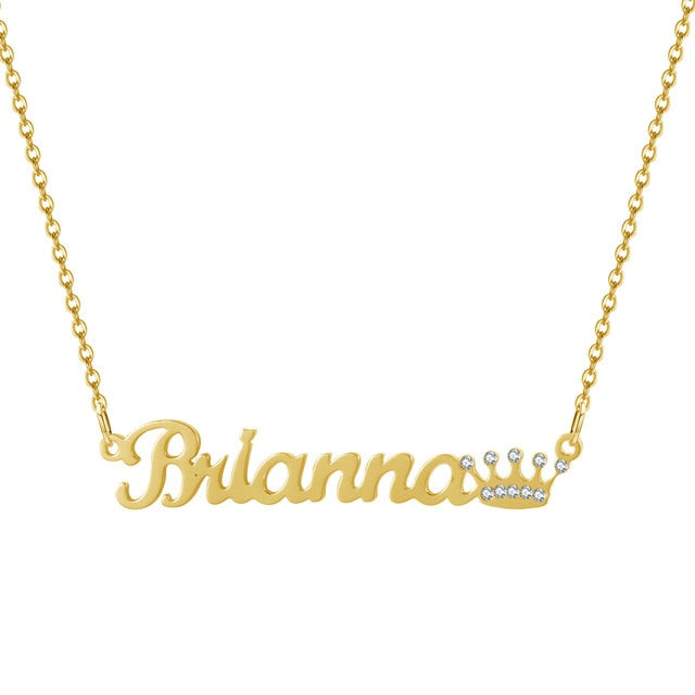 Personalized Custom 18k Gold Plating Necklace