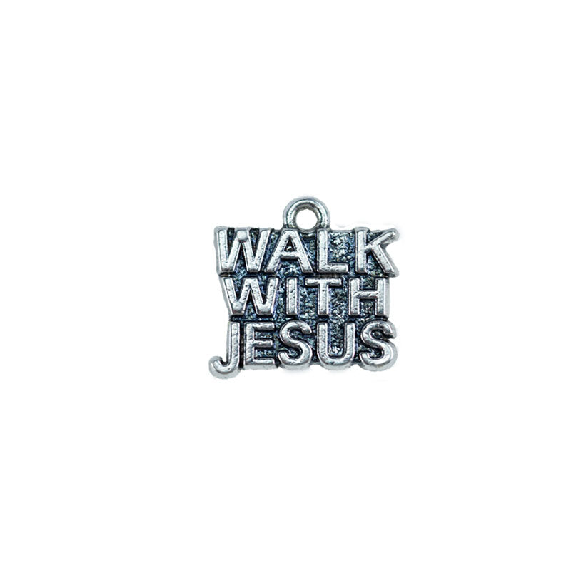 walk with jesus charm
